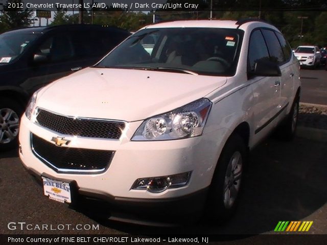 2012 Chevrolet Traverse LS AWD in White