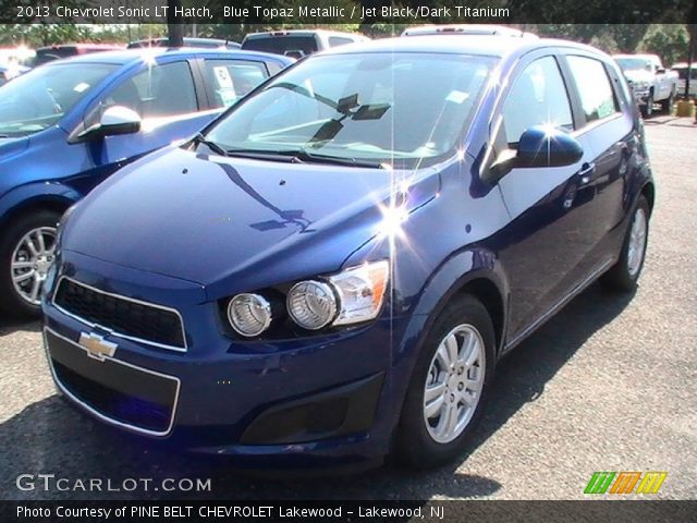 2013 Chevrolet Sonic LT Hatch in Blue Topaz Metallic