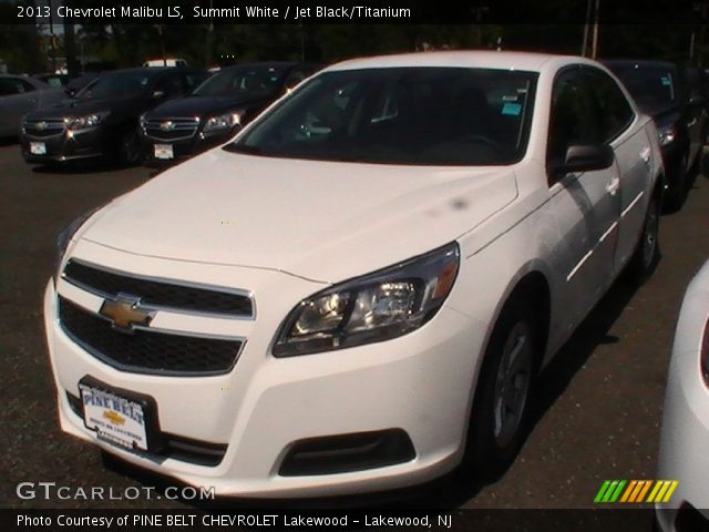 2013 Chevrolet Malibu LS in Summit White