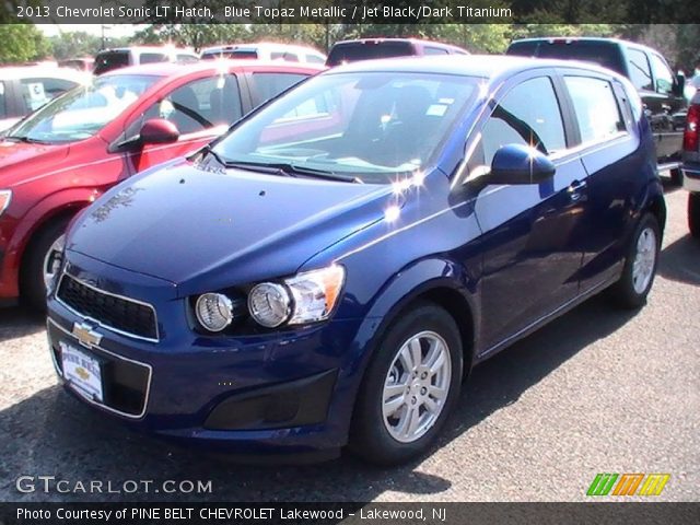 2013 Chevrolet Sonic LT Hatch in Blue Topaz Metallic