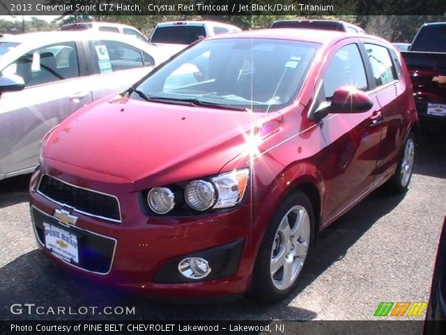 2013 Chevrolet Sonic LTZ Hatch in Crystal Red Tintcoat