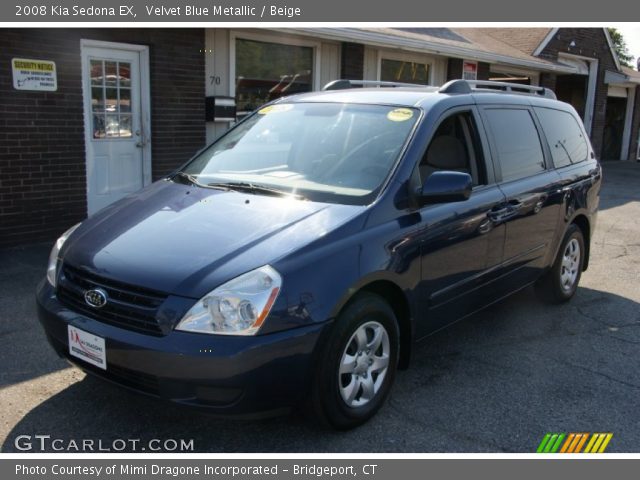 2008 Kia Sedona EX in Velvet Blue Metallic