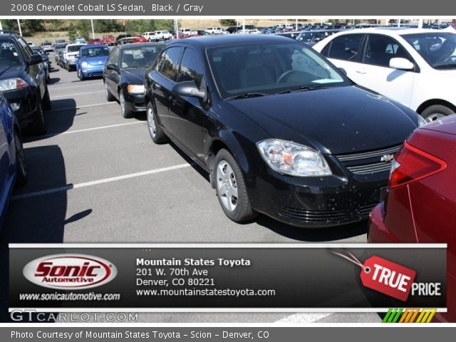 2008 Chevrolet Cobalt LS Sedan in Black