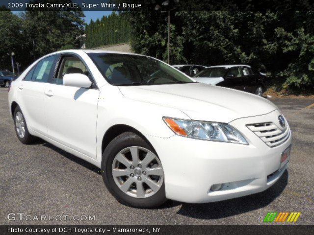 2009 Toyota Camry XLE in Super White