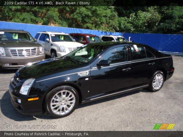2009 Cadillac STS 4 V6 AWD in Black Raven