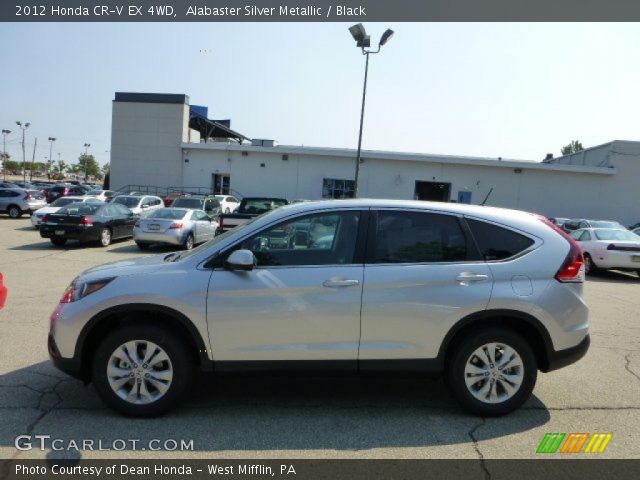 2012 Honda CR-V EX 4WD in Alabaster Silver Metallic