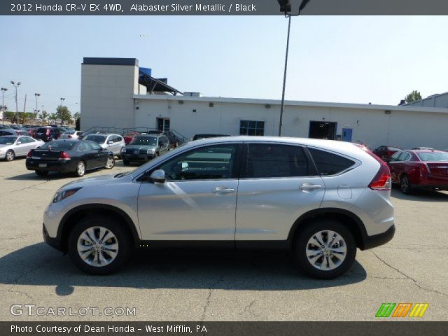 2012 Honda CR-V EX 4WD in Alabaster Silver Metallic