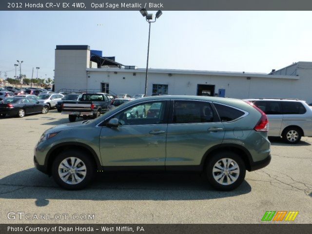 2012 Honda CR-V EX 4WD in Opal Sage Metallic