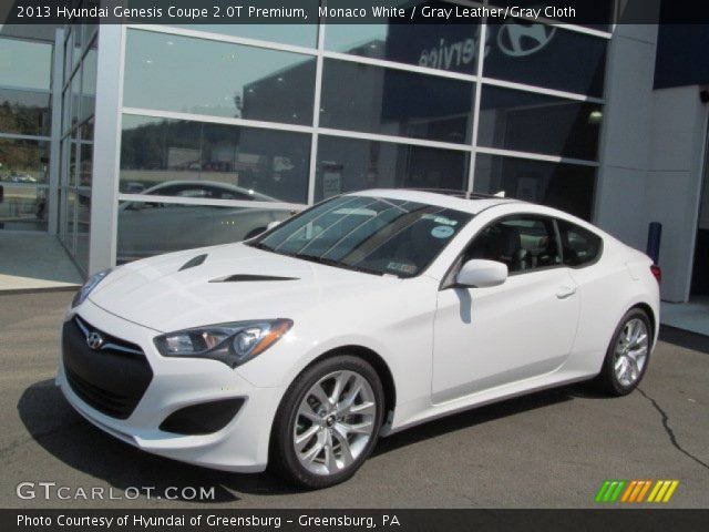 2013 Hyundai Genesis Coupe 2.0T Premium in Monaco White