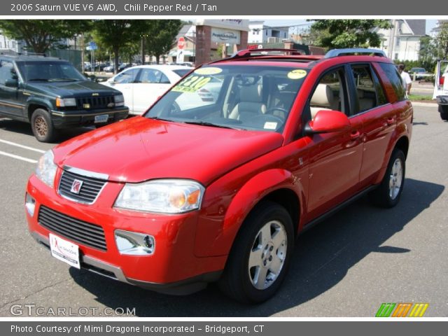 2006 Saturn VUE V6 AWD in Chili Pepper Red