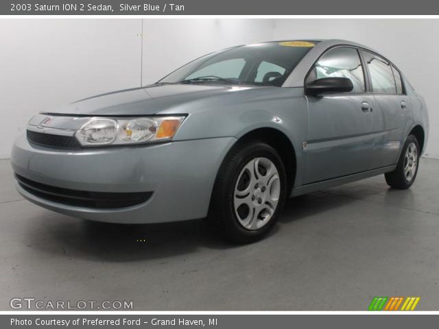 2003 Saturn ION 2 Sedan in Silver Blue