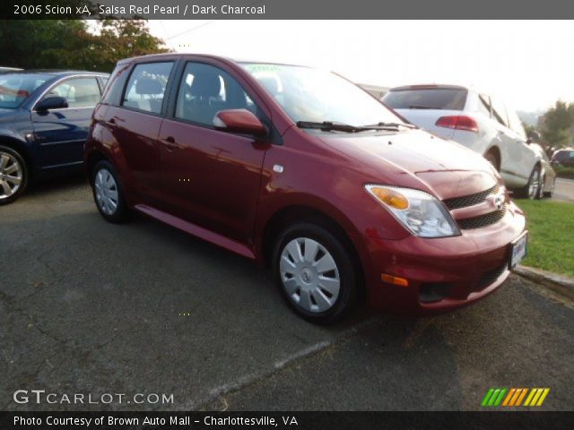 2006 Scion xA  in Salsa Red Pearl