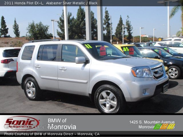 2011 Honda Pilot EX-L in Alabaster Silver Metallic