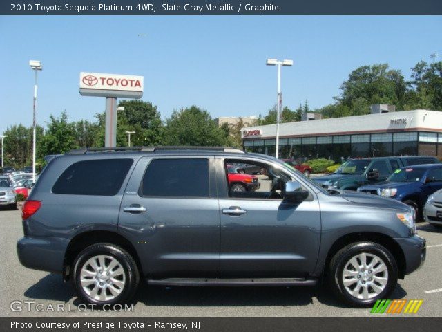 2010 Toyota Sequoia Platinum 4WD in Slate Gray Metallic
