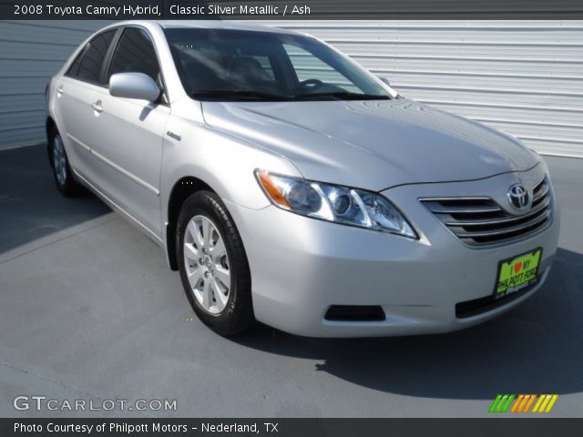 2008 Toyota Camry Hybrid in Classic Silver Metallic