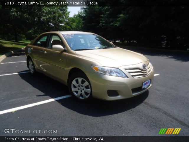 2010 Toyota Camry LE in Sandy Beach Metallic