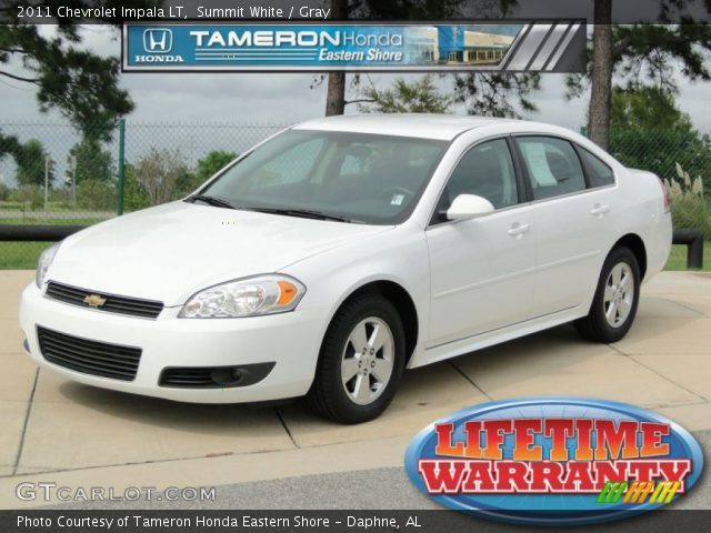 2011 Chevrolet Impala LT in Summit White