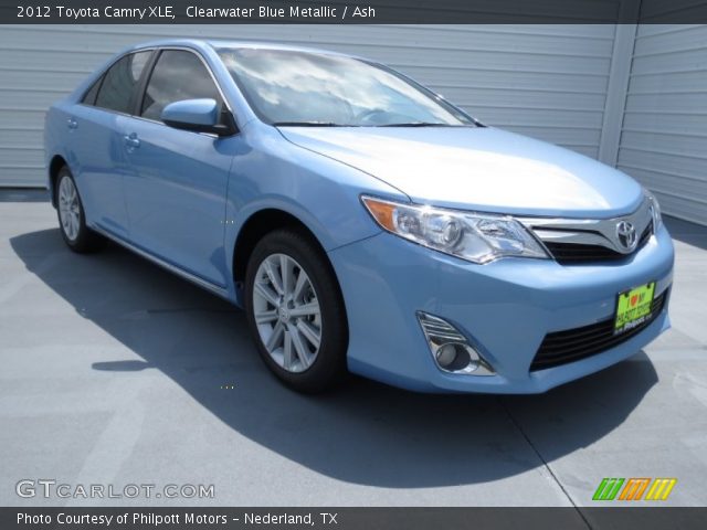 2012 Toyota Camry XLE in Clearwater Blue Metallic