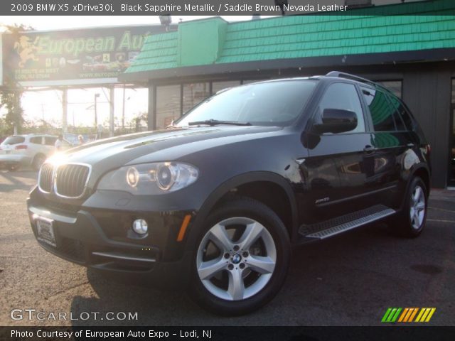2009 BMW X5 xDrive30i in Black Sapphire Metallic