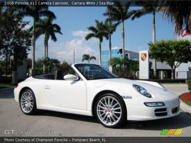 2006 Porsche 911 Carrera Cabriolet in Carrara White