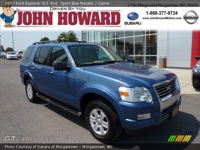 2009 Ford Explorer XLT 4x4 in Sport Blue Metallic