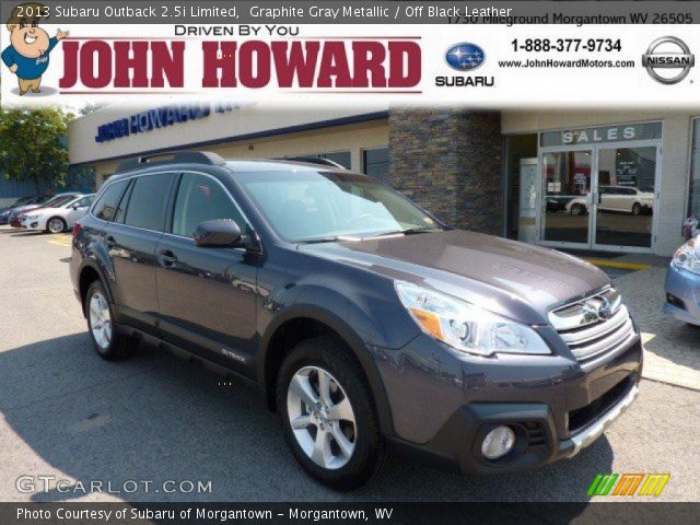 2013 Subaru Outback 2.5i Limited in Graphite Gray Metallic