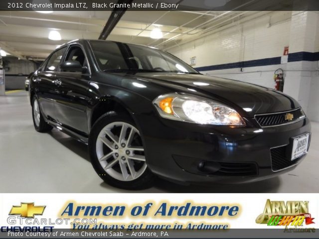 2012 Chevrolet Impala LTZ in Black Granite Metallic