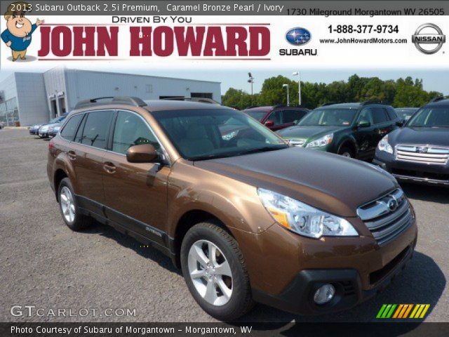 2013 Subaru Outback 2.5i Premium in Caramel Bronze Pearl
