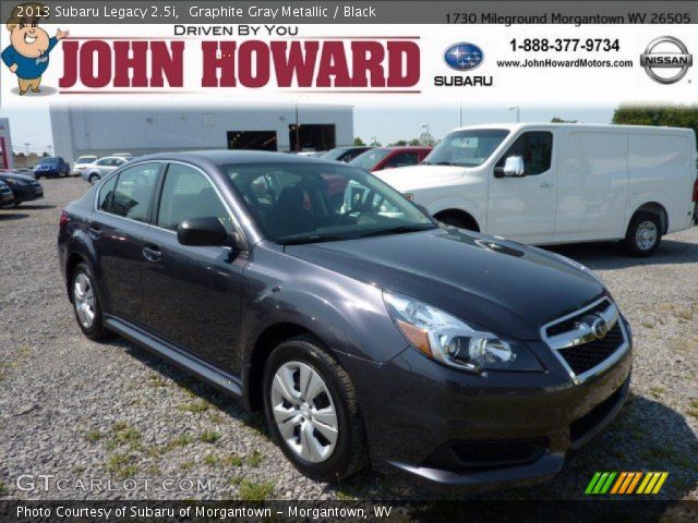 2013 Subaru Legacy 2.5i in Graphite Gray Metallic