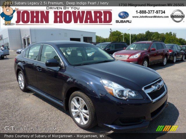 2013 Subaru Legacy 2.5i Premium in Deep Indigo Pearl