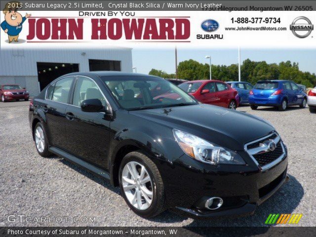 2013 Subaru Legacy 2.5i Limited in Crystal Black Silica