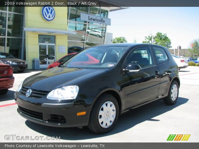 2009 Volkswagen Rabbit 2 Door in Black