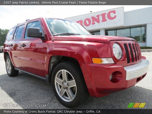 2007 Jeep Patriot Limited in Inferno Red Crystal Pearl