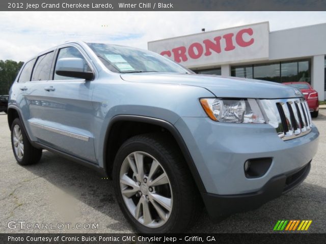 2012 Jeep Grand Cherokee Laredo in Winter Chill