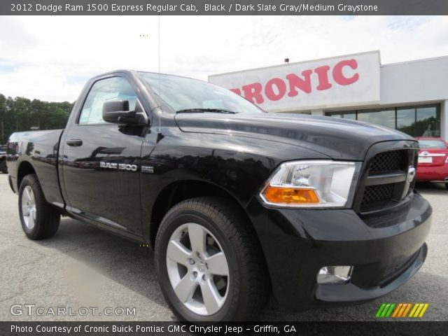 2012 Dodge Ram 1500 Express Regular Cab in Black