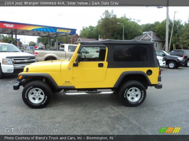 2004 Jeep Wrangler Unlimited 4x4 in Solar Yellow