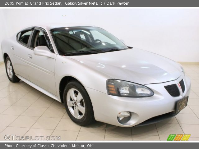 2005 Pontiac Grand Prix Sedan in Galaxy Silver Metallic