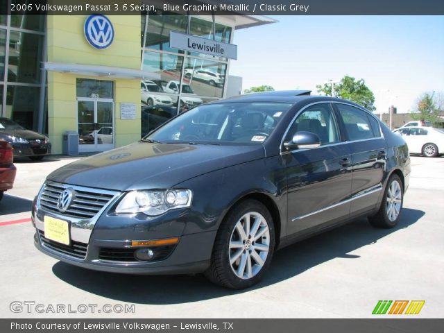 2006 Volkswagen Passat 3.6 Sedan in Blue Graphite Metallic