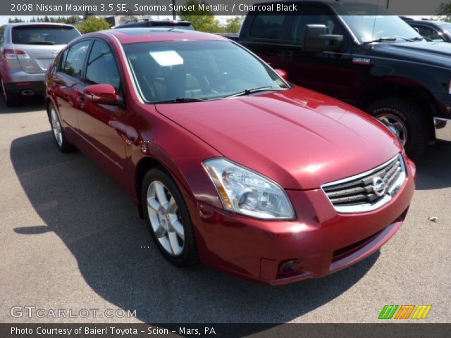 2008 Nissan Maxima 3.5 SE in Sonoma Sunset Metallic
