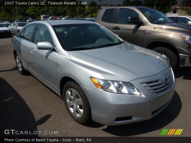 2007 Toyota Camry LE in Titanium Metallic