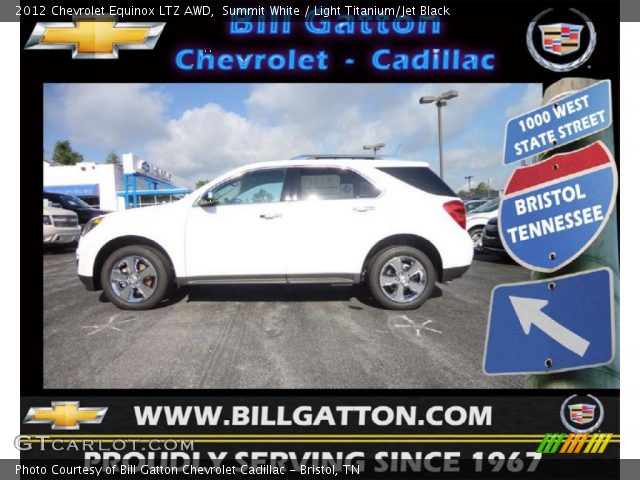 2012 Chevrolet Equinox LTZ AWD in Summit White