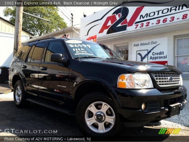2002 Ford Explorer Limited 4x4 in Black Clearcoat