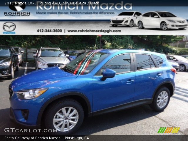 2013 Mazda CX-5 Touring AWD in Sky Blue Mica
