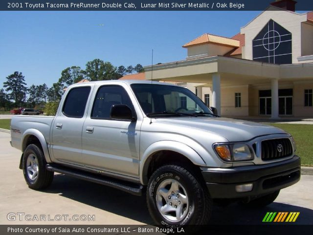 2001 Toyota Tacoma PreRunner Double Cab in Lunar Mist Silver Metallic