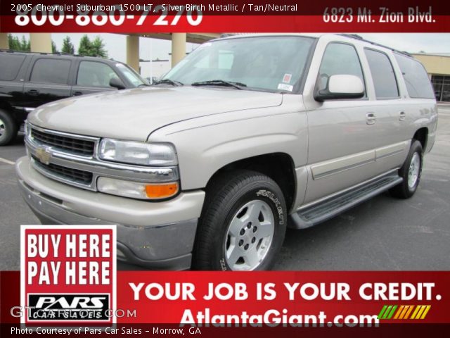 2005 Chevrolet Suburban 1500 LT in Silver Birch Metallic