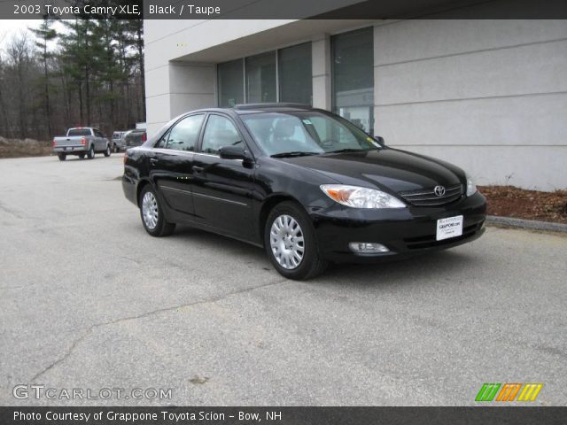2003 Toyota Camry XLE in Black