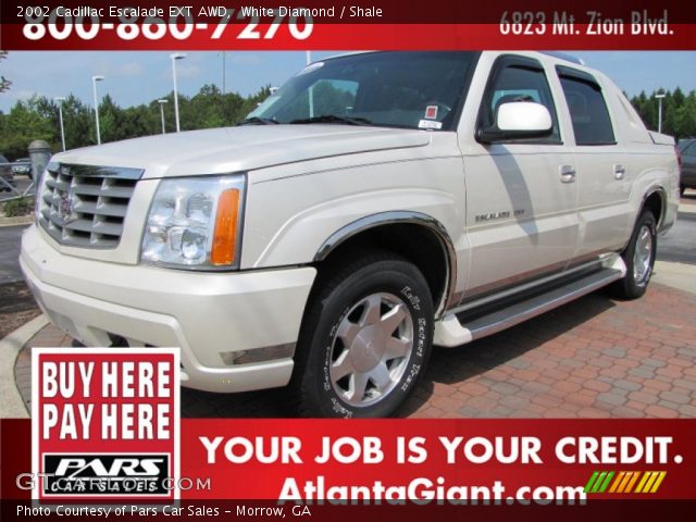 2002 Cadillac Escalade EXT AWD in White Diamond