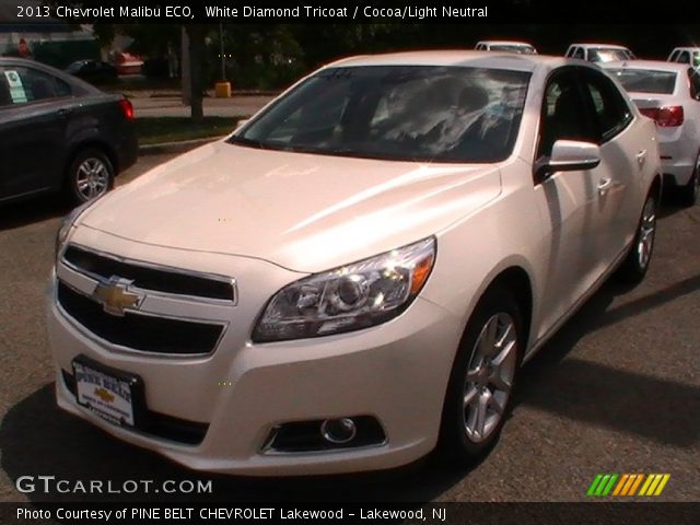 2013 Chevrolet Malibu ECO in White Diamond Tricoat