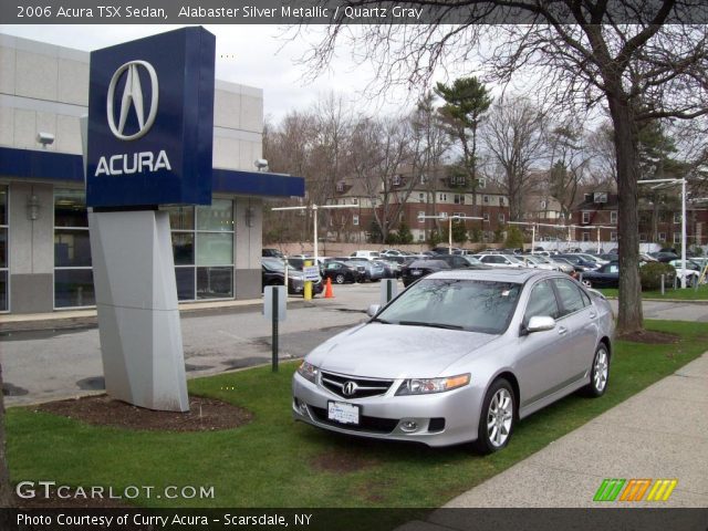 2006 Acura TSX Sedan in Alabaster Silver Metallic