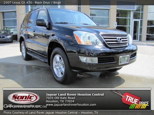 2007 Lexus GX 470 in Black Onyx